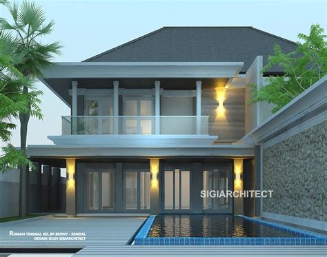 Harga Rumah Minimalis Lantai Kolam Renang Koleksi Gambar