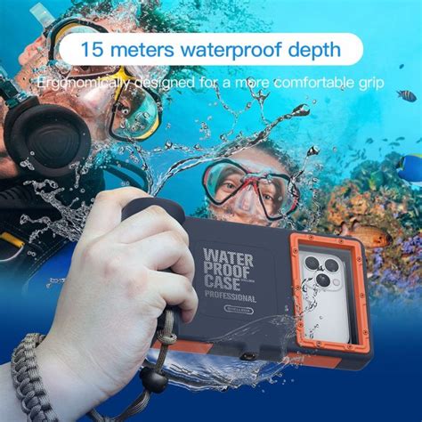 24hrs Ship Out SHELLBOX Waterproof Case 15M Underwater Full Body