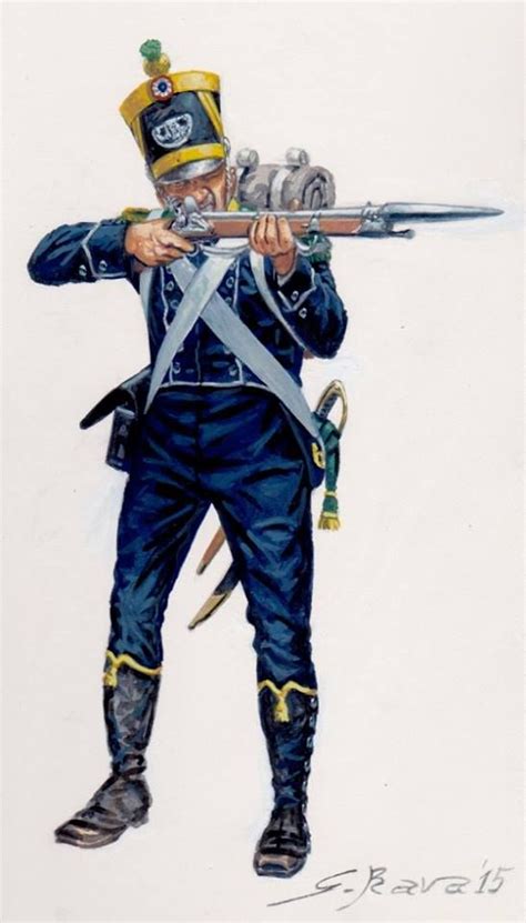 French Light Infantry Voltigeur Skirmisher In French Literally