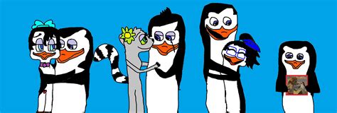 Cute Couples Penguins Of Madagascar Fan Art