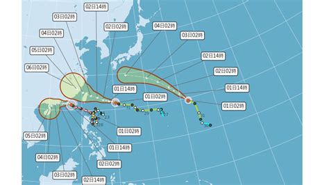 輕颱「海葵」路徑變動、恐直撲台灣！彭啟明：最快今天傍晚發海警 交通 太報 Taisounds