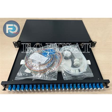 Jual OTB 24 Core ODF FTTH Rackmount 24 Core SC Kosongan OTB 24 Core