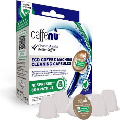 Amazon Caffenu Eco Nespresso Cleaning Capsules Coffee Machine