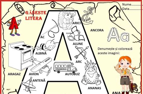 EDUCATIA CONTEAZA ÎNVĂȚĂM LITERELE