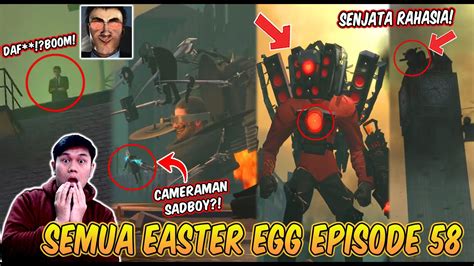 SOSOK MISTERIUS DAN SEMUA EASTER EGG RAHASIA DI EPISODE 58 SKIBIDI