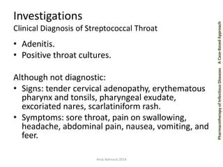 Streptococccal sore throat | PPT