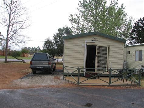 Our cabin, Mildura, Victoria - Trevor's Travels