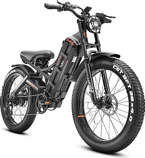 EAhora Romeo Pro Electric Bike 60Ah 1200W Electric Mountain Bike 110