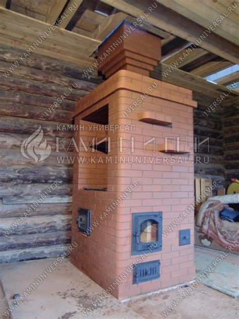 Фотографии кирпичных печей, каминов, дымоходов и барбекю из кирпича.