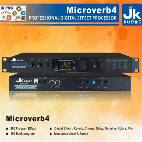 Jual New Produk Terbaru Efeek Vocal Microverb 4 Jk Audio Microverb4