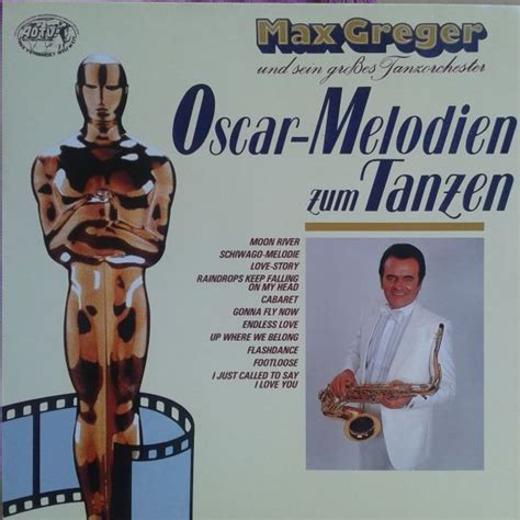 Max Greger Und Sein Großes Tanzorchester Oscar Melodien Zum Tanzen