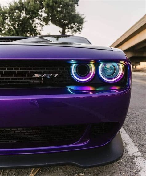 2015 2020 Dodge Challenger Headlight Halo Kit Rgb Halo Kits Dodge Challenger Dodge