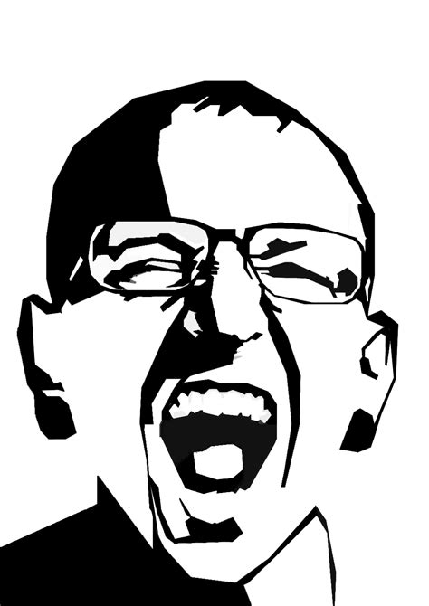 Archivo Stl Gratis Chester Bennington Stencil Decorativo Plan