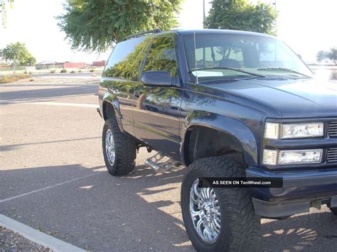 1998 Chevy 2 Door Tahoe Lifted 4x4