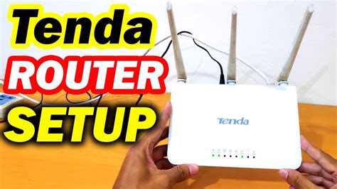 Tenda Router Setup And Full Configuration YouTube