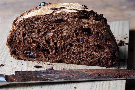 Dark Chocolate-Cherry Sourdough Bread | The Perfect Loaf