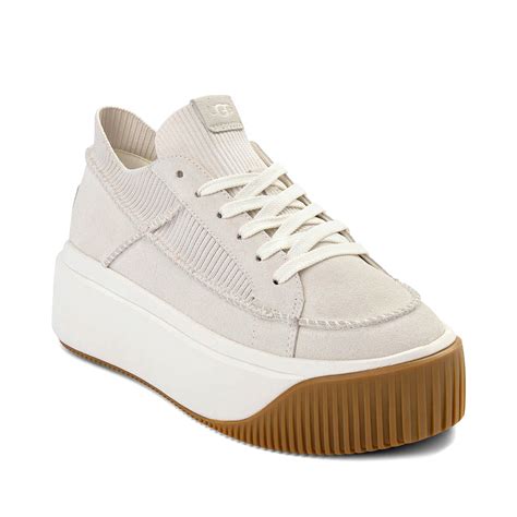 Womens UGG® EZ-Duzzit Platform Sneaker - White | Journeys