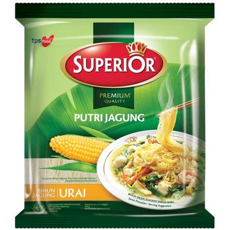 Jual Bihun Jagung SUPERIOR 335 Gram Bihun Putri Jagung Shopee Indonesia