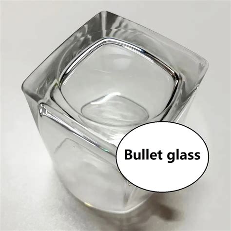 Creative Various Capacity Lead Free Bullet Glass Whiskey Glass Bullet Glass Cup