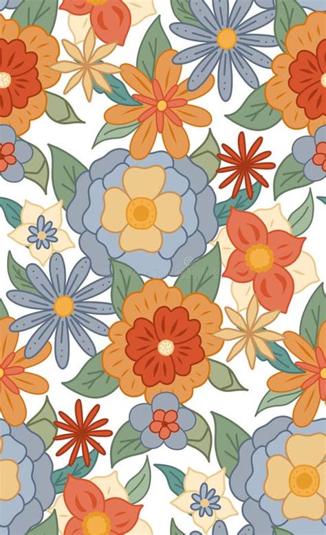 Flowers Hippie Wallpapers Stock Illustrations – 293 Flowers Hippie ...