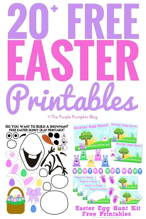 20 Awesome Free Easter Printables To Print At Home