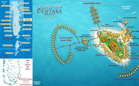 Maldives Resort Location Map Maldive Islands Resort