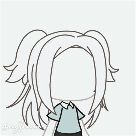 Gacha Life White Hair