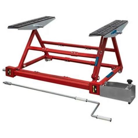 2 Post Mild Steel Hydraulic Car Lift 1 Ton At Rs 350000 In New Delhi