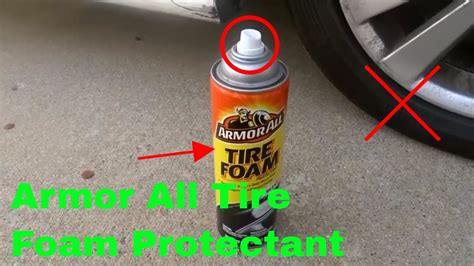 How To Use Armor All Tire Foam Protectant Review Youtube