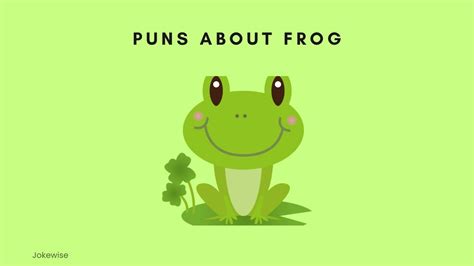 100 Funny Frog Puns That Will Crack You Up - Jokewise