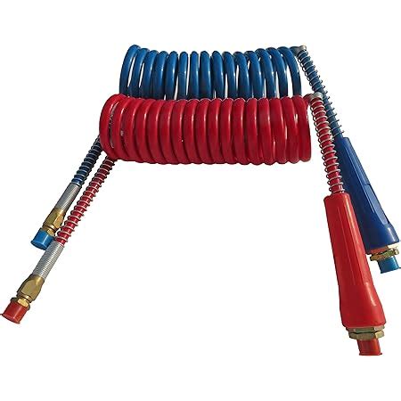 Amazon Coiled Air Set Line Assembly Red Blue Truck Trailer Brake