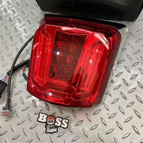 Promo Stoplamp Led Red Zelioni Dynamic Vespa Gt Series Gts Gtv Terlaris