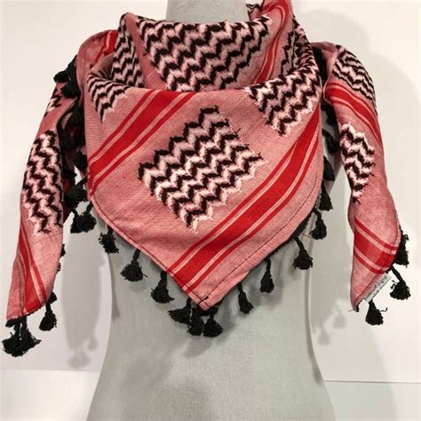 Scarves Wraps Accessories Scarves Hirbawi Shemagh Keffiyeh Arab Scarf