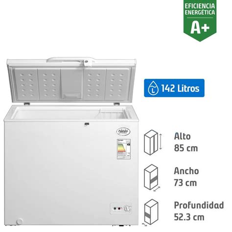 Congelador Dual Tapa Dura 145 Lts Ecogastro Cl