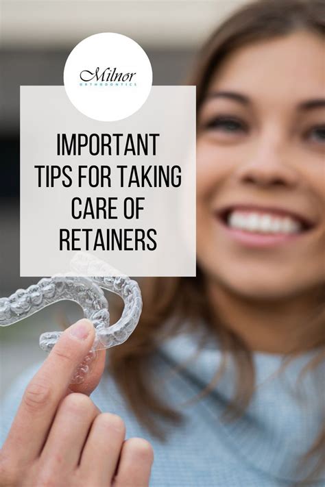 Tips For Taking Care Of Retainers Orthodontics Retainers Retainers