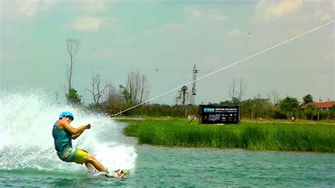 How To Do Backroll Cable Wakeboarding Youtube