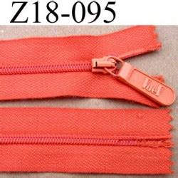 Fermeture Zip Longueur Cm Couleur Orange Non S Parable Largeur