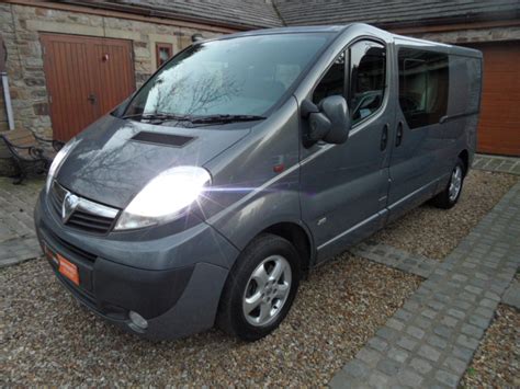 Vauxhall Vivaro 20 2900 Cdti Sportive Crew Cab Lwb Dcb 6 Seats Diesel High Spec Led Lights Ac