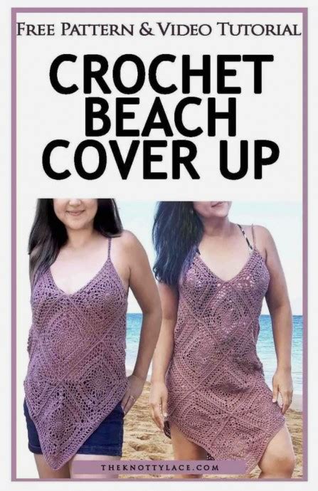 Granny Square Crochet Beach Dress Free Crochet Pattern — Craftorator