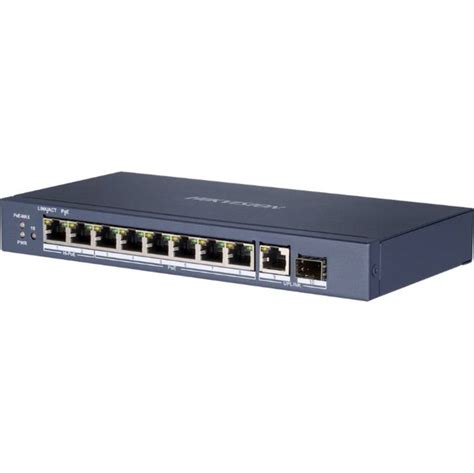 Ds 3e0510hp E Hikvision 8 Port Gigabit Unmanaged Poe Switch