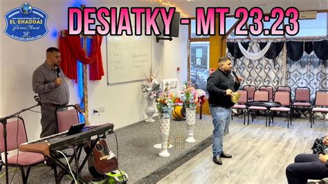 Kazeň Desiatky MT 23 23 5 3 2023 J Tancoš El Shaddai Roma Church