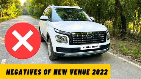 क्या सोचा था और क्या निकली😢2022 Hyundai Venue Facelift Negatives