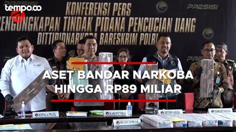 Bareskrim Ungkap Upaya Pencucian Uang Bandar Narkoba Senilai Rp