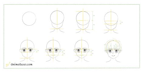 How to Draw an Anime Boy Head | AnimeBases.com