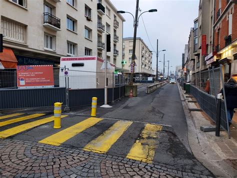 Les travaux concessionnaires Décembre 2021 T1 Bobigny Val de Fontenay