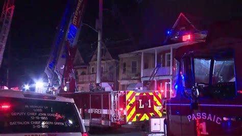 House Fire Burns Through 3 Homes In Passaic Nj Authorities Say Pix11