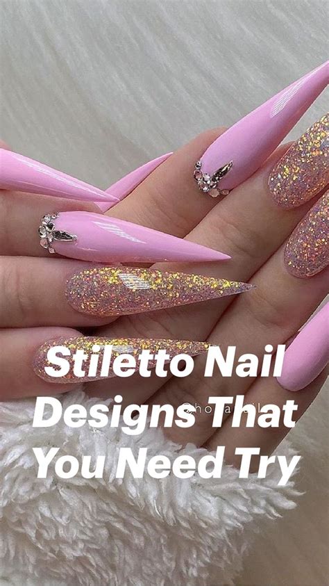 Stiletto Nail Designs That You Need Try An Immersive Guide By Nailget Nail Art Designs Nail