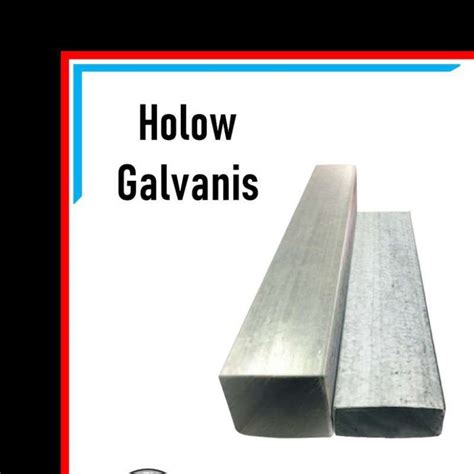 Jual Besi Holo Holow Hollow Galvanis Tebal Mm Rangka Plafon Partisi