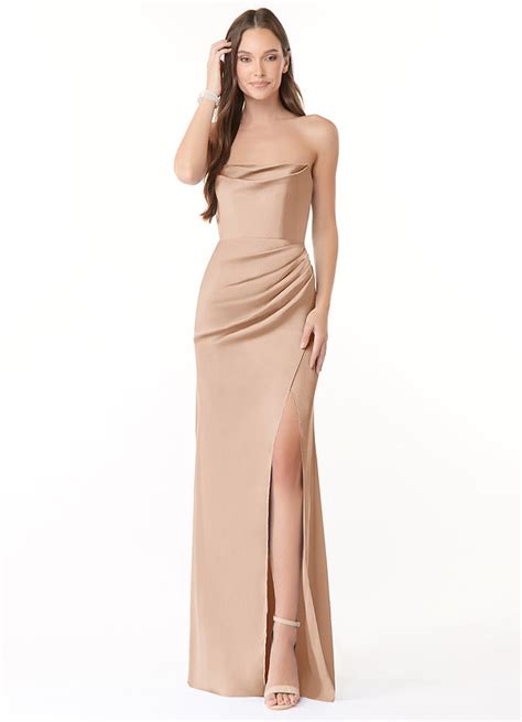 Azazie Leonis English Rose Bridesmaid Dresses Azazie