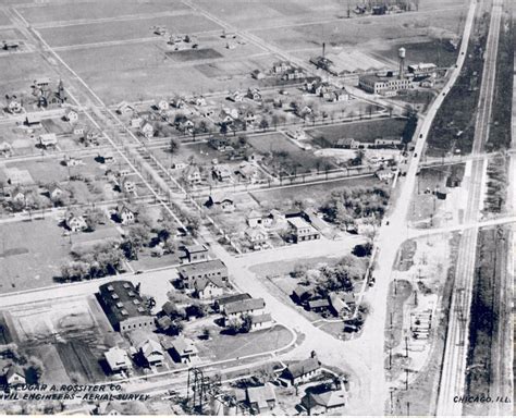 Aerial view of Mount Prospect, 1926